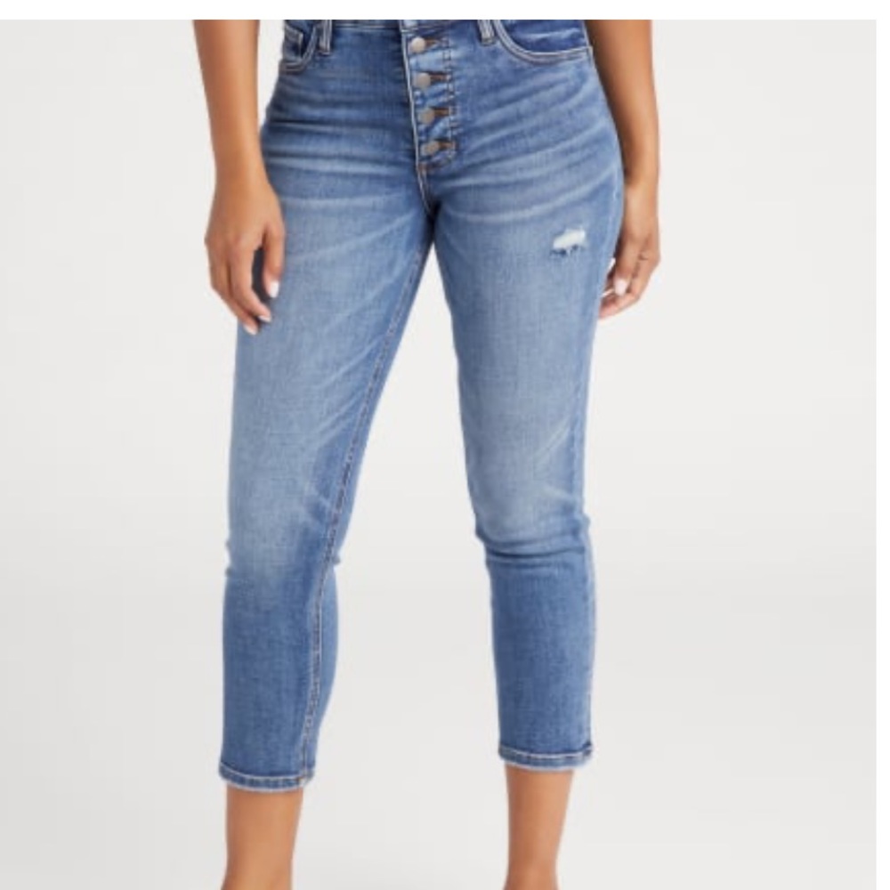 NEW KUT FROM THE KLOTH Rachael Hi Rise in Blue